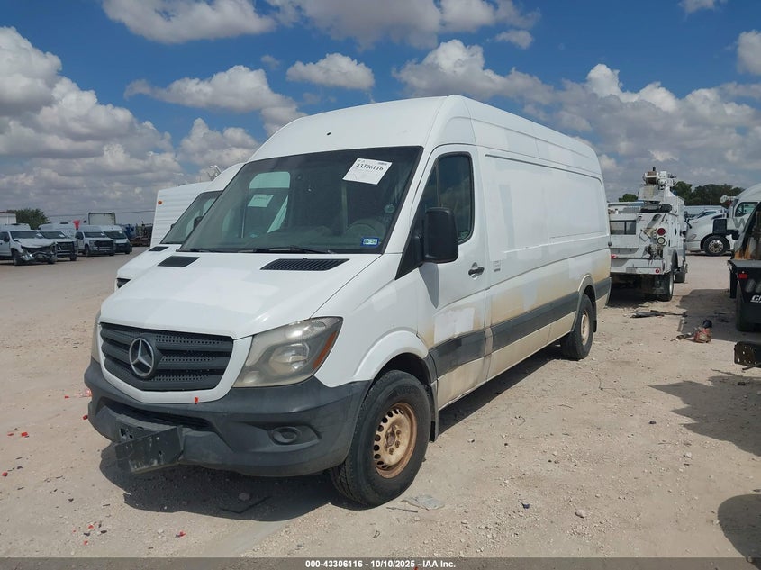 2016 Mercedes-Benz Sprinter 2500 High Roof VIN: WD3PE8DD1GP250273 Lot: 43306116