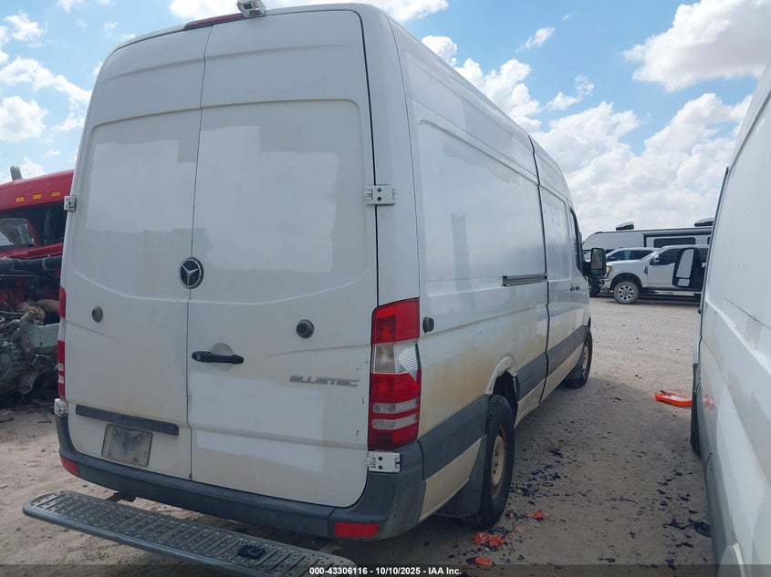 2016 Mercedes-Benz Sprinter 2500 High Roof VIN: WD3PE8DD1GP250273 Lot: 43306116