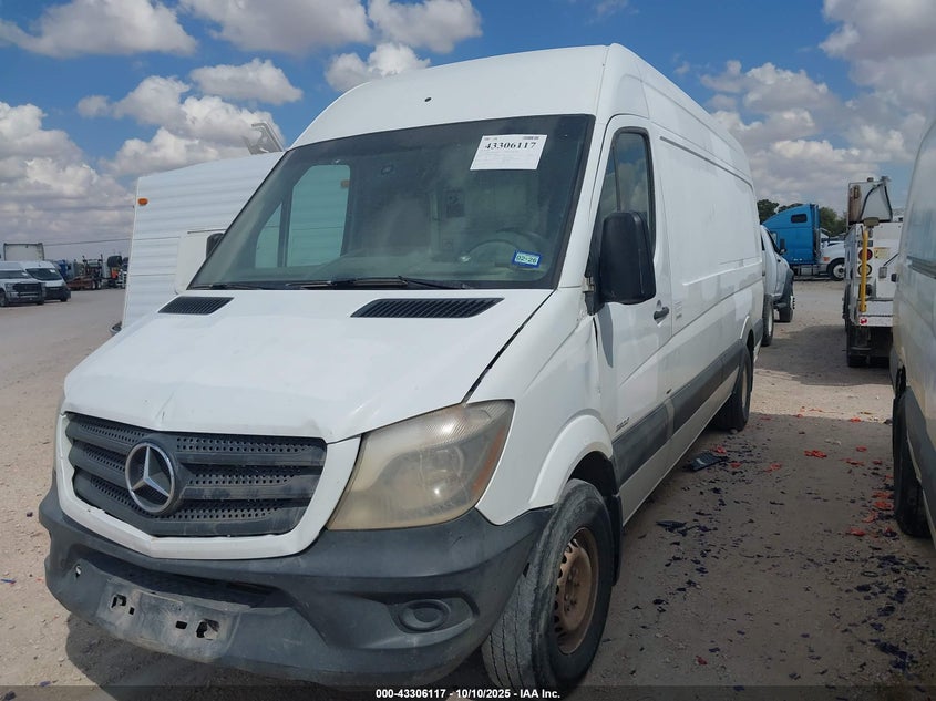 2016 Mercedes-Benz Sprinter 2500 High Roof VIN: WD3PE8DDXGP247274 Lot: 43306117