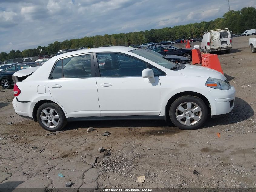 2008 Nissan Versa 1.8Sl VIN: 3N1BC11E18L443243 Lot: 43306118