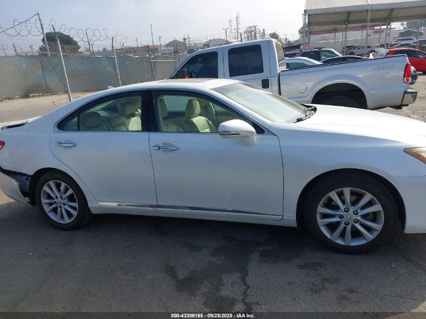 2010 Lexus Es 350 VIN: JTHBK1EG5A2361341 Lot: 43306165