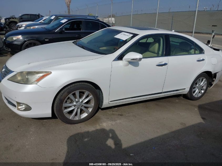 2010 Lexus Es 350 VIN: JTHBK1EG5A2361341 Lot: 43306165