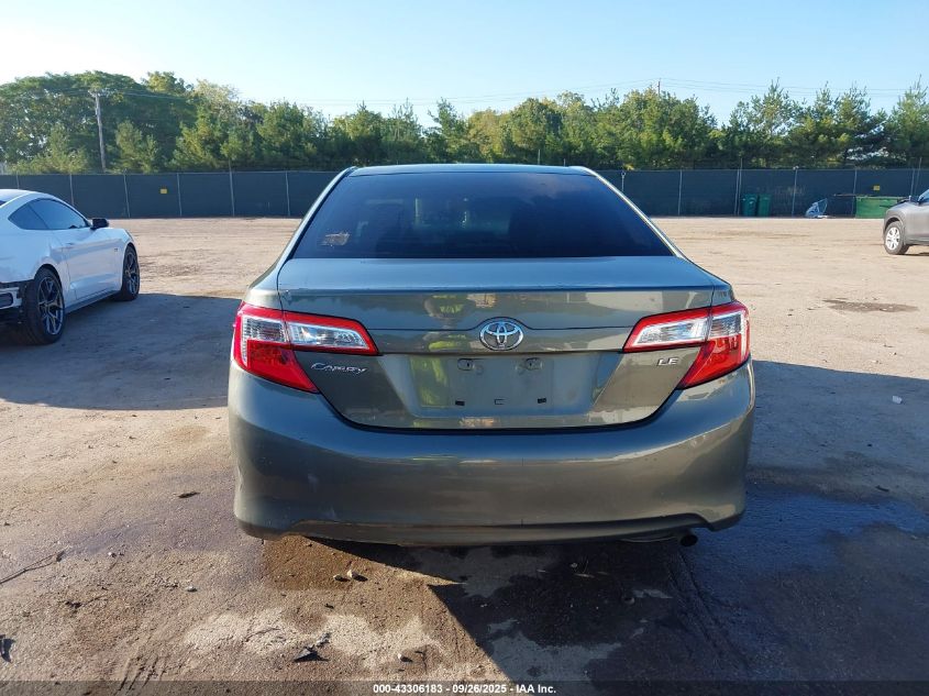2014 Toyota Camry Le VIN: 4T4BF1FK9ER352906 Lot: 43306183