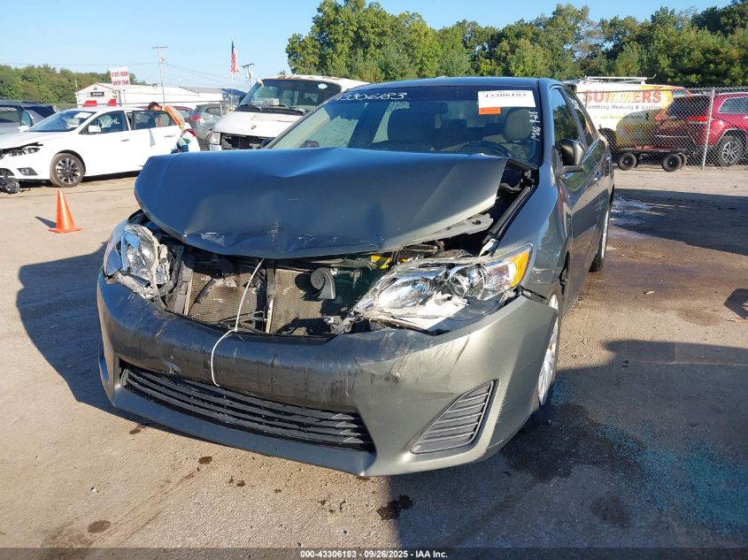 2014 Toyota Camry Le VIN: 4T4BF1FK9ER352906 Lot: 43306183