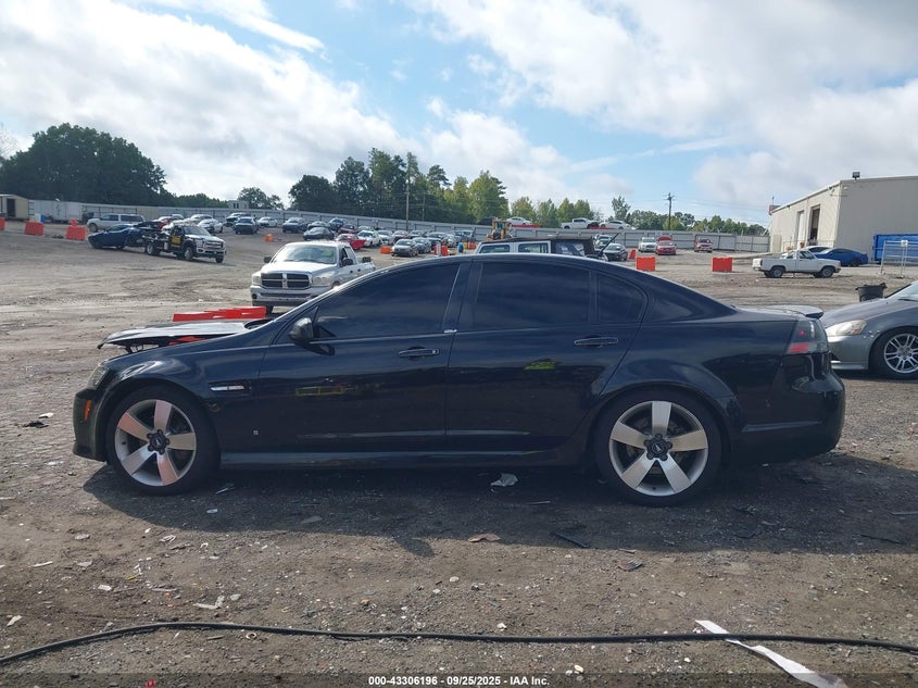 2009 Pontiac G8 Gt VIN: 6G2EC57Y49L206687 Lot: 43306196