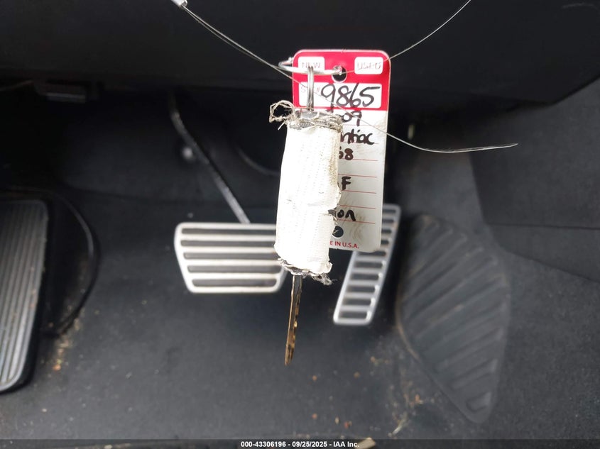 2009 Pontiac G8 Gt VIN: 6G2EC57Y49L206687 Lot: 43306196