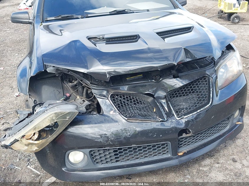 2009 Pontiac G8 Gt VIN: 6G2EC57Y49L206687 Lot: 43306196