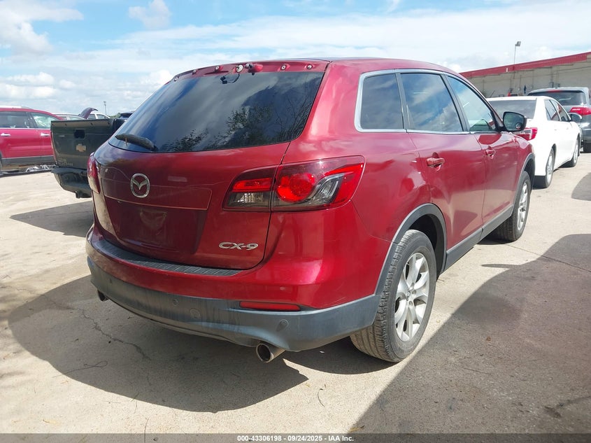 Vin: jm3tb2cv9d0412358, lot: 43800818, mazda cx-9 touring 20134