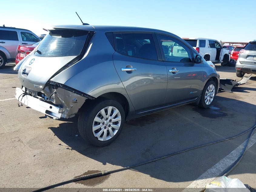 2016 NISSAN LEAF S - 1N4AZ0CP1GC302169