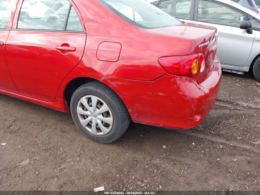 2009 Toyota Corolla Le VIN: JTDBL40E999058037 Lot: 43306202