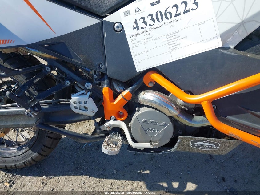 2010 KTM 990 ADVENTURE LC8 VBKVA7403AM970732