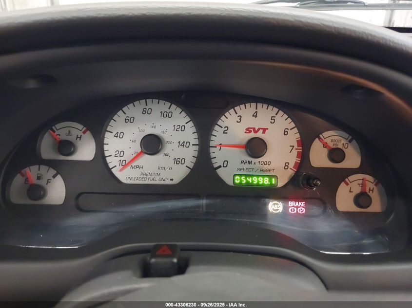 2004 Ford Mustang Cobra VIN: 1FAFP48Y24F224287 Lot: 43306230