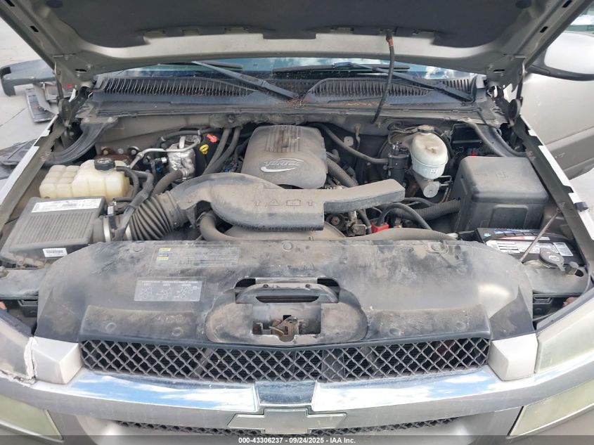 2003 Chevrolet Avalanche 1500 VIN: 3GNEC13T53G308698 Lot: 43306237