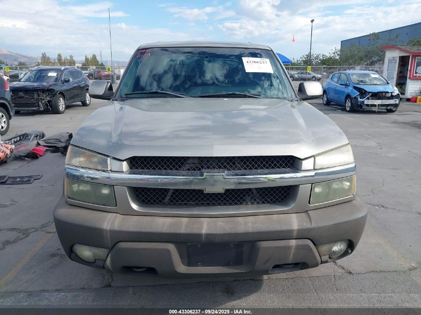 2003 Chevrolet Avalanche 1500 VIN: 3GNEC13T53G308698 Lot: 43306237