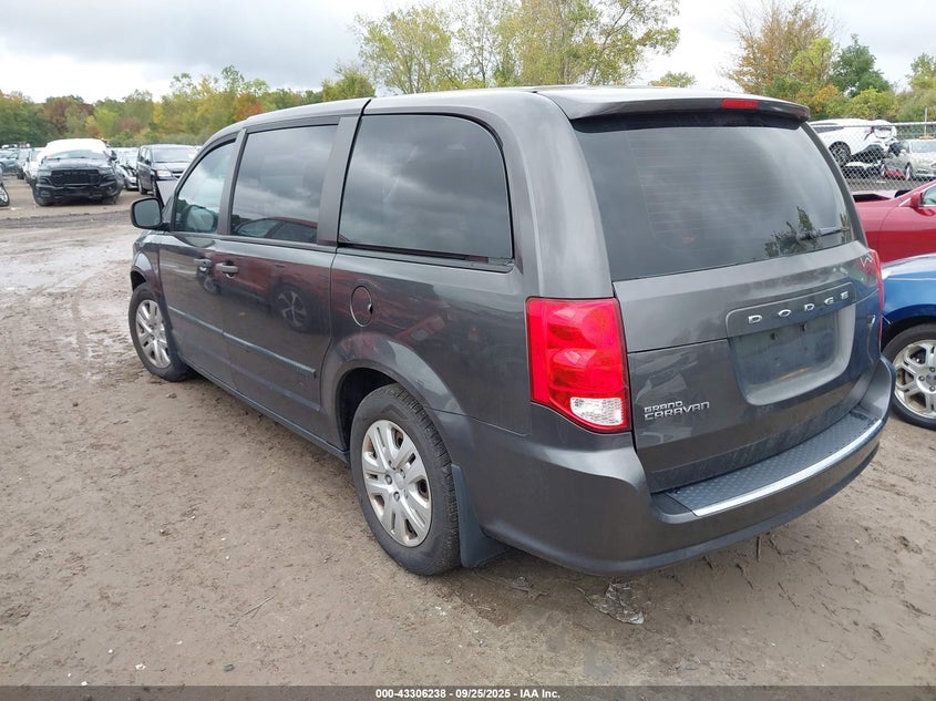 2015 DODGE GRAND CARAVAN AMERICAN VALUE PKG - 2C4RDGBG8FR653530