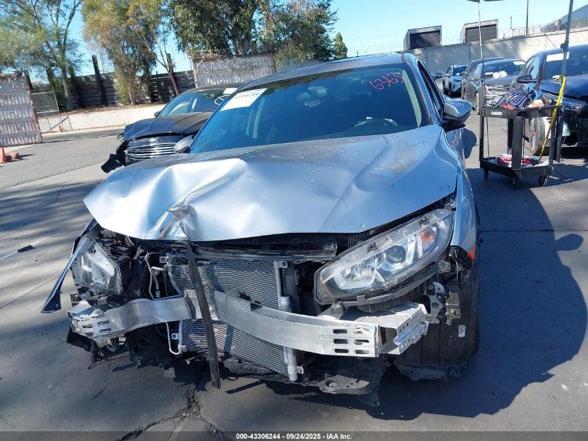 2018 Honda Civic Ex VIN: 2HGFC2F77JH536363 Lot: 43306244