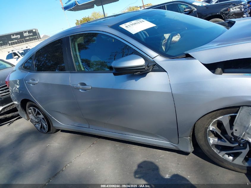 2018 Honda Civic Ex VIN: 2HGFC2F77JH536363 Lot: 43306244