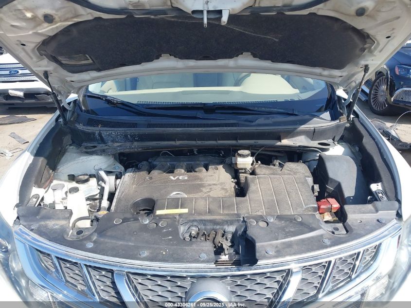 2012 Nissan Murano Sv VIN: JN8AZ1MUXCW105633 Lot: 43306261