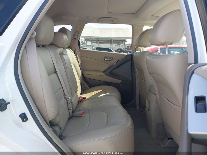 2012 Nissan Murano Sv VIN: JN8AZ1MUXCW105633 Lot: 43306261