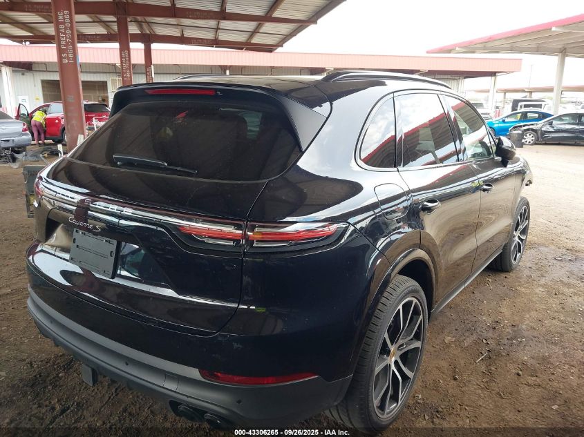 2021 Porsche Cayenne S VIN: WP1AB2AY7MDA27076 Lot: 43306265