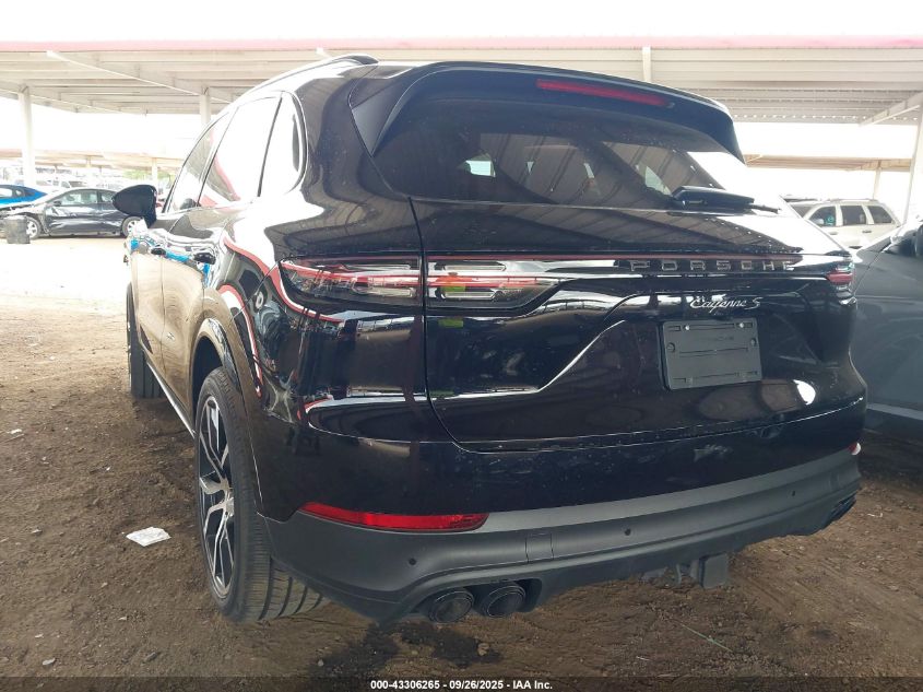 2021 Porsche Cayenne S VIN: WP1AB2AY7MDA27076 Lot: 43306265