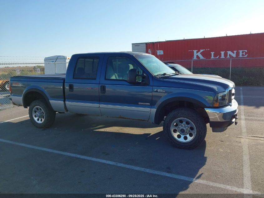 2004 Ford F-250 Lariat/Xl/Xlt VIN: 1FTNW21P74EB27154 Lot: 43306290