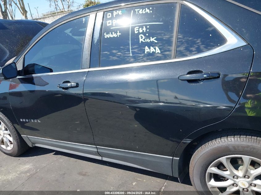 2018 Chevrolet Equinox Lt VIN: 2GNAXJEV3J6193495 Lot: 43306300