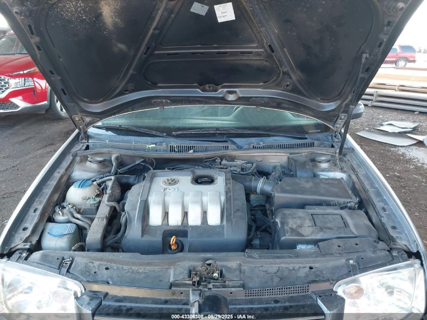 2004 Volkswagen Jetta Gl Tdi VIN: 3VWRR69M84M145325 Lot: 43306308