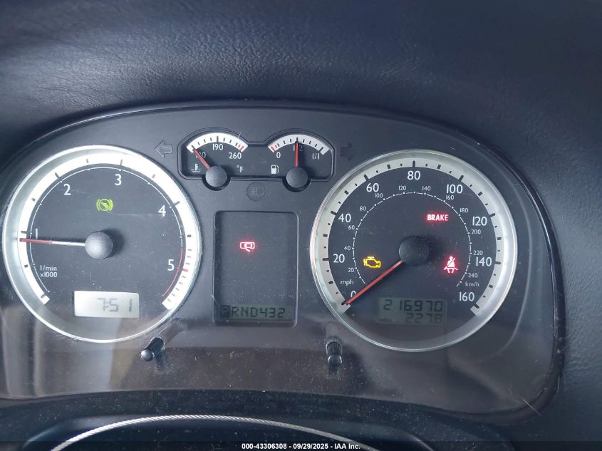 2004 Volkswagen Jetta Gl Tdi VIN: 3VWRR69M84M145325 Lot: 43306308