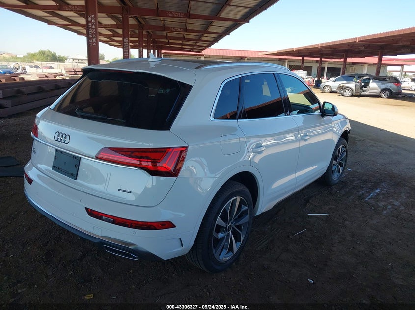 Vin: wa1eaafy4r2030443, lot: 43800947, audi q5 premium plus 45 tfsi s line quattro 20244