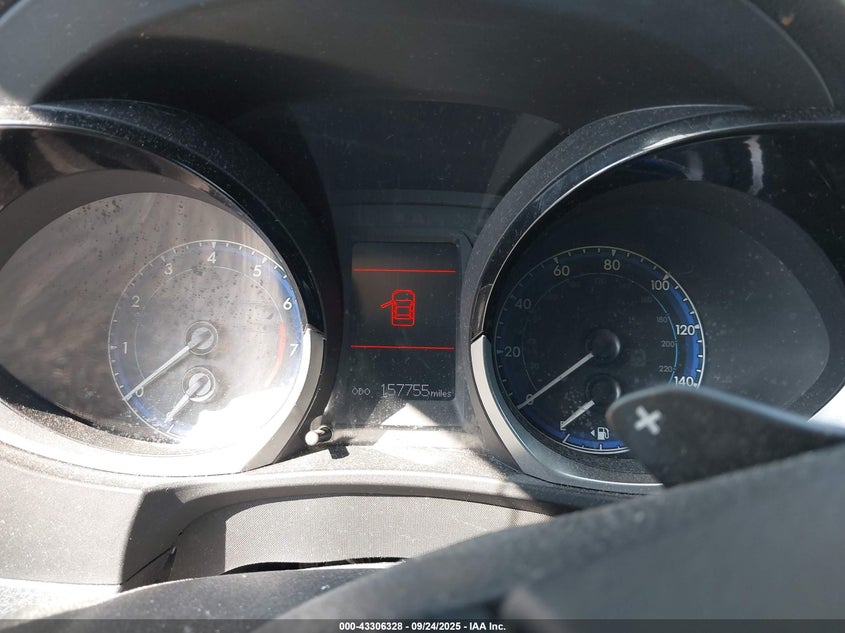 2014 Toyota Corolla S Plus VIN: 5YFBURHE2EP076608 Lot: 43306328