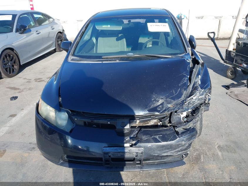 2008 Honda Civic Lx VIN: 2HGFA16518H523410 Lot: 43306340