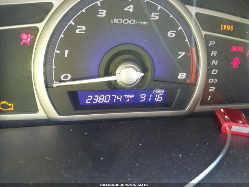 2008 Honda Civic Lx VIN: 2HGFA16518H523410 Lot: 43306340