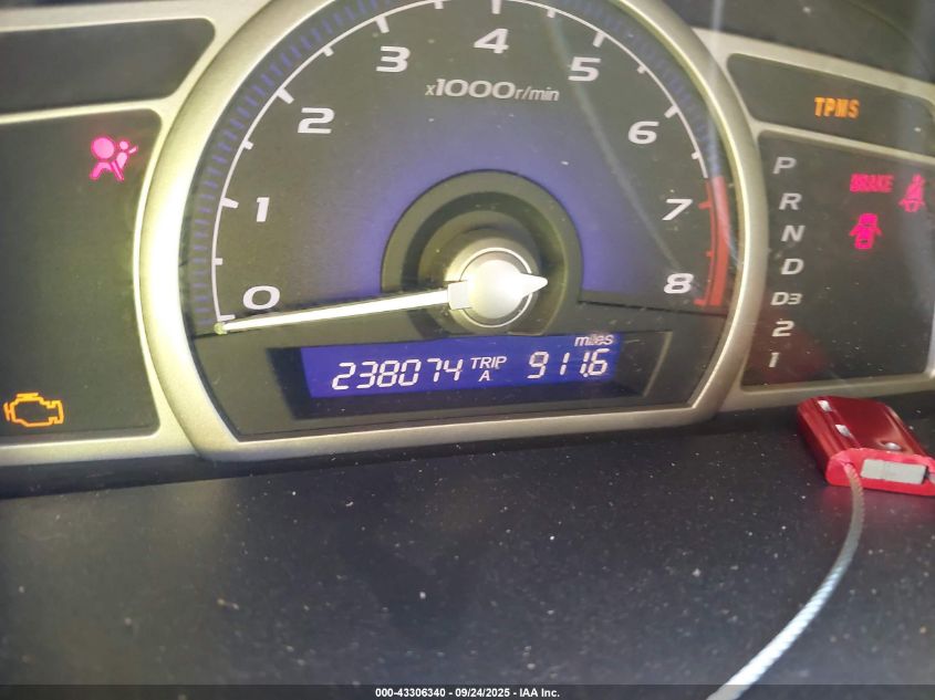 2008 Honda Civic Lx VIN: 2HGFA16518H523410 Lot: 43306340