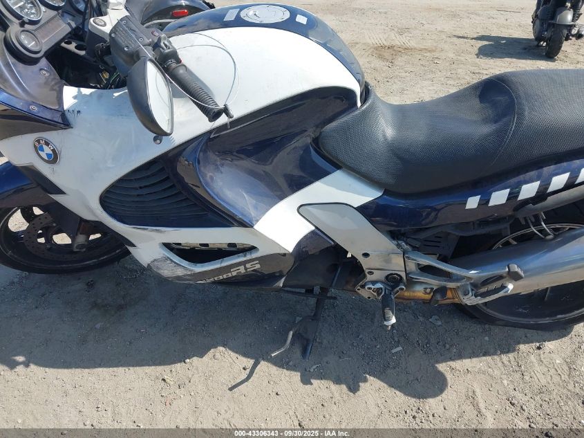 2003 BMW K1200 Rs VIN: WB10557A23ZG37856 Lot: 43306343