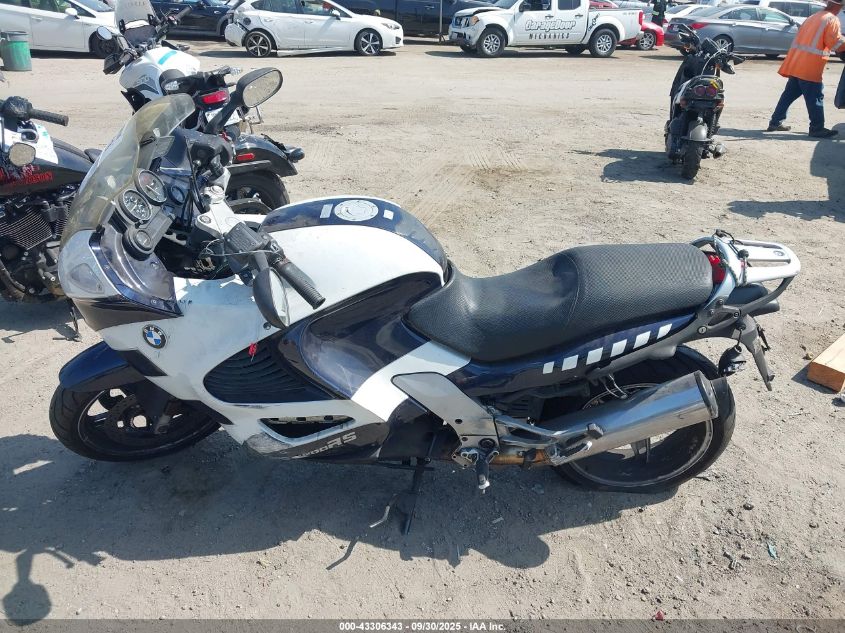 2003 BMW K1200 Rs VIN: WB10557A23ZG37856 Lot: 43306343