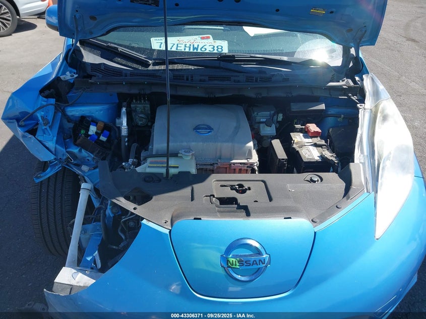 2014 NISSAN LEAF S - 1N4AZ0CPXEC333305