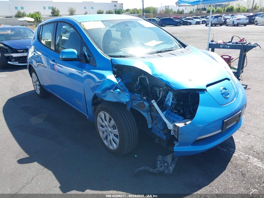 2014 NISSAN LEAF S - 1N4AZ0CPXEC333305