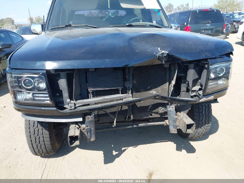 1994 Ford Bronco U100 VIN: 1FMEU15H6RLA66896 Lot: 43306381