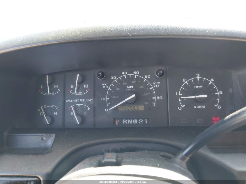 1994 Ford Bronco U100 VIN: 1FMEU15H6RLA66896 Lot: 43306381