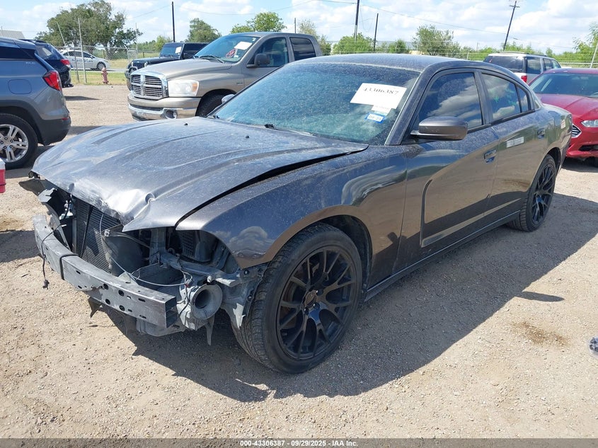 2013 Dodge Charger Se black sedan null 2C3CDXBG2DH705604 photo #3