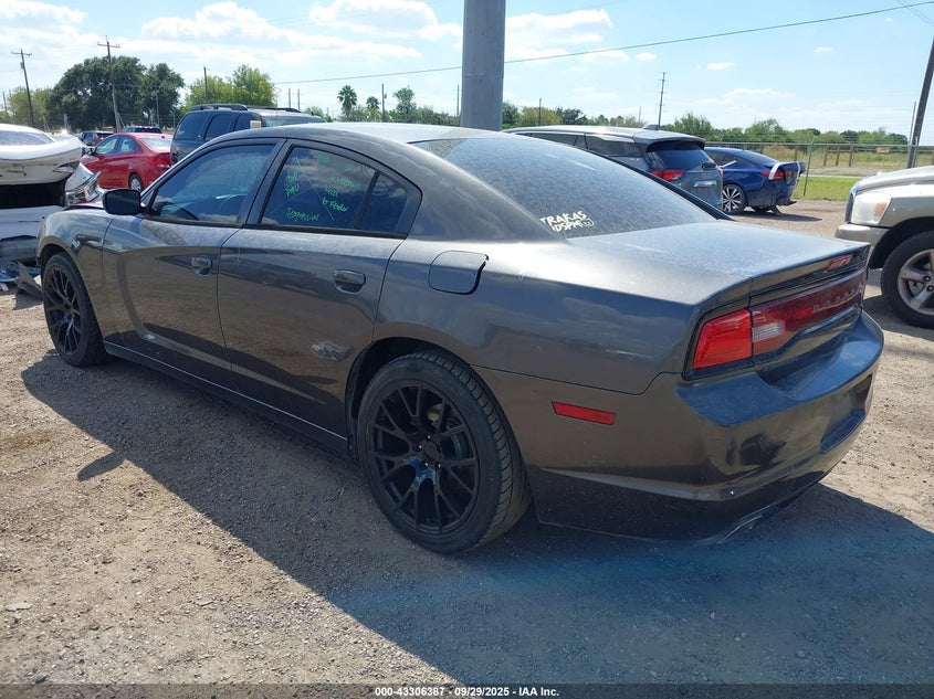 2013 Dodge Charger Se black sedan null 2C3CDXBG2DH705604 photo #4