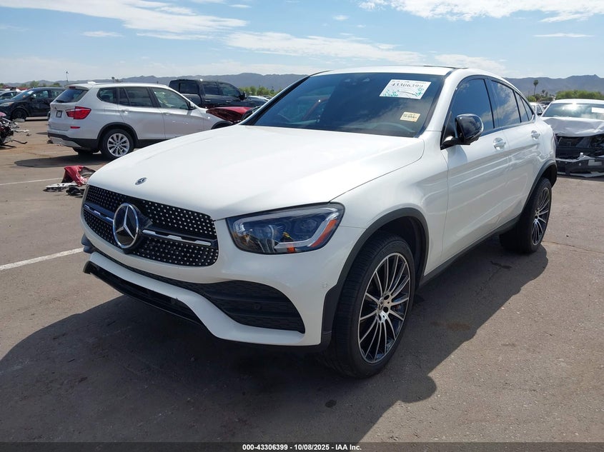 2022 Mercedes-Benz Glc 300 4Matic Coupe VIN: W1N0J8EB2NG033501 Lot: 43306399