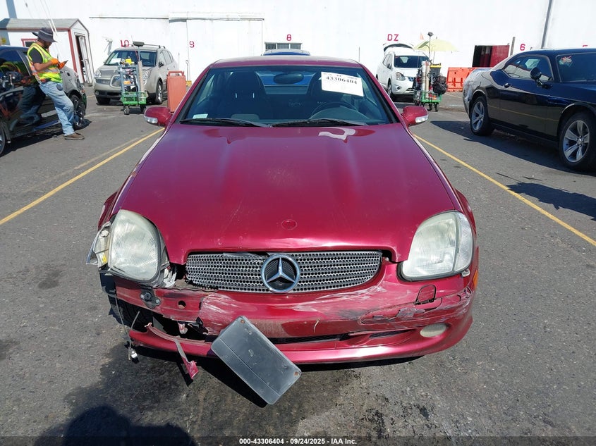 2001 Mercedes-Benz Slk 320 VIN: WDBKK65F51F208309 Lot: 43306404