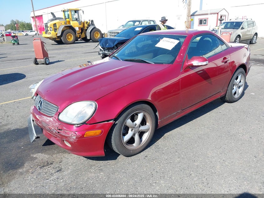 2001 Mercedes-Benz Slk 320 VIN: WDBKK65F51F208309 Lot: 43306404