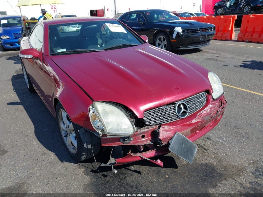 2001 Mercedes-Benz Slk 320 VIN: WDBKK65F51F208309 Lot: 43306404