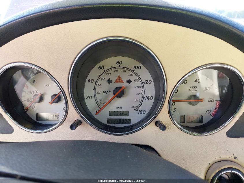 2001 Mercedes-Benz Slk 320 VIN: WDBKK65F51F208309 Lot: 43306404