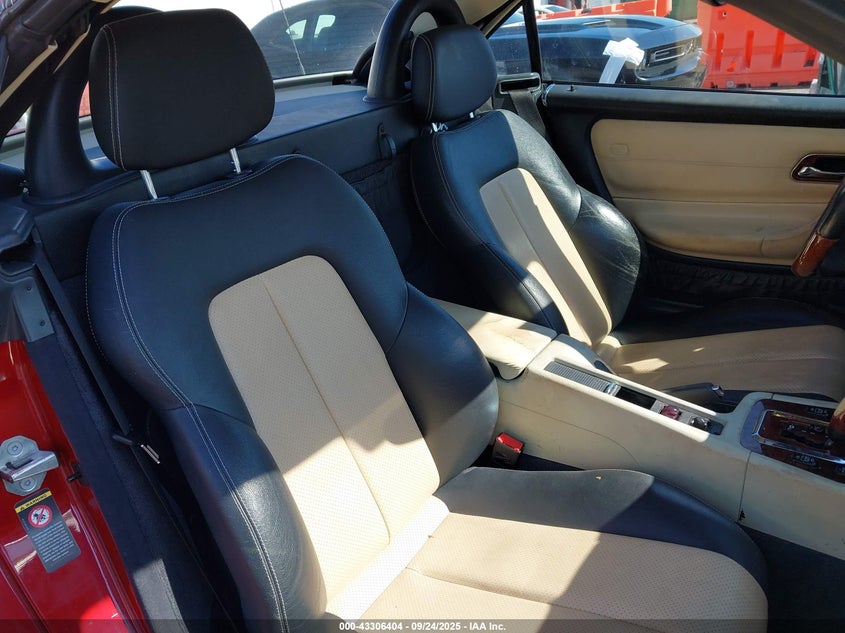 2001 Mercedes-Benz Slk 320 VIN: WDBKK65F51F208309 Lot: 43306404