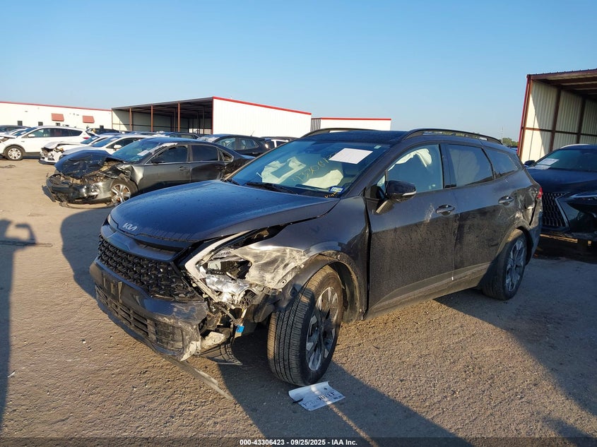 2023 Kia Sportage X-Line grey other gasoline 5XYK6CAF3PG025104 photo #3