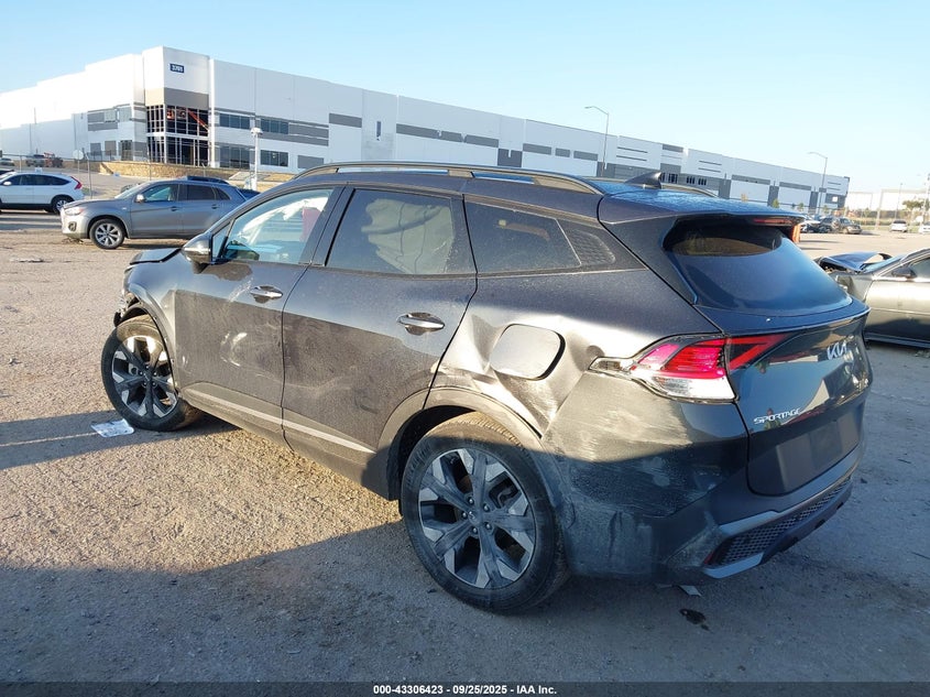 2023 Kia Sportage X-Line grey other gasoline 5XYK6CAF3PG025104 photo #4